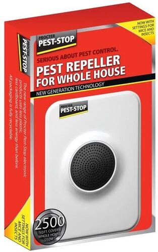 Ултразвуков и електромагнитен уред за гризачи и пълзящи насекоми