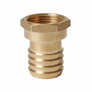 Щуцер за маркуч с вътрешна резба 3/4"х25мм месинг Щуцер за маркуч с вътрешна резба 3/4"х25мм месинг