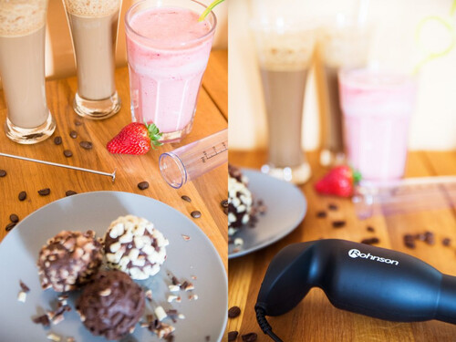 Мини шейкър за фрапе R-500 Rohnson