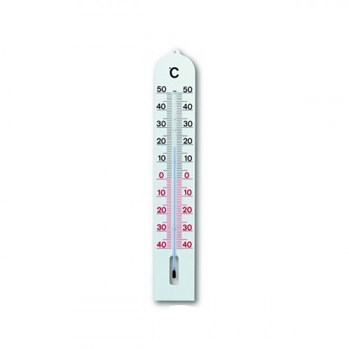 Термометър за външна и вътрешна температура бял 410 мм