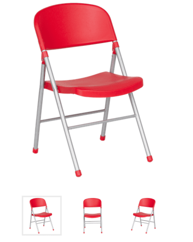 Сгъваем посетителски стол Carmen 9933