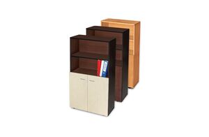 Средна етажерка с вратички