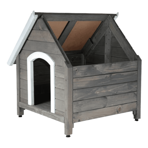 Сива къща за куче S