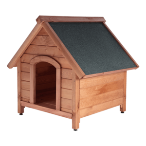Кафява къща за куче L