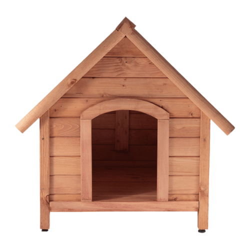 Кафява къща за куче L