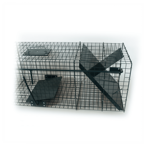 Капан за дребни хищници с два отвора