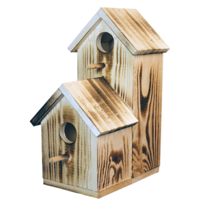 Двойна къща за птици