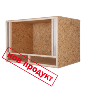 Терариум с челен отдушник 80х40х40см