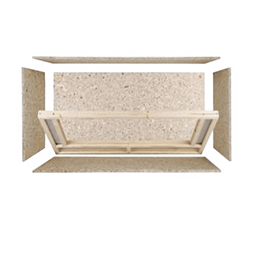 Терариум с челен отдушник 80х40х40см