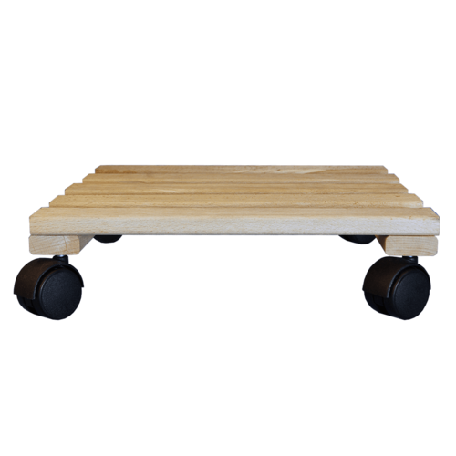 Ролер за саксия 30х30 см гладък