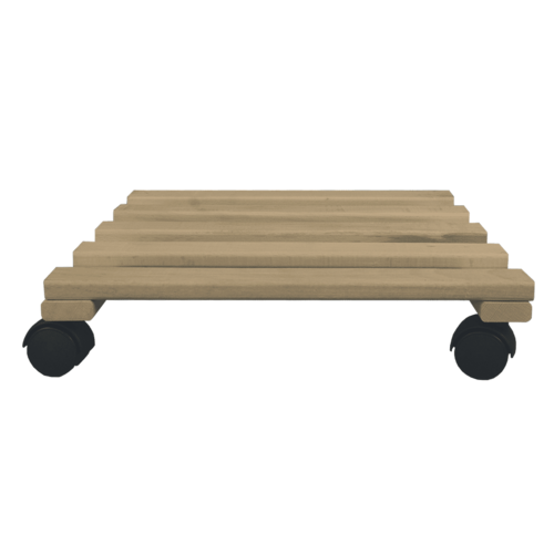 Ролер за саксия 35х35 см гладък