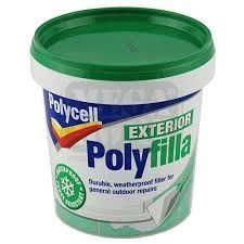 Екстериорна паста Polycell Exterior Polyfilla 1 кг