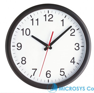 Стенен часовник със стъклен капак Стенен часовник със стъклен капак