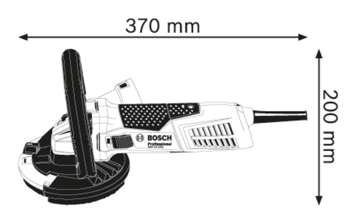 Бетоншлайф Bosch GBR 15 CAG Professional 1500 W