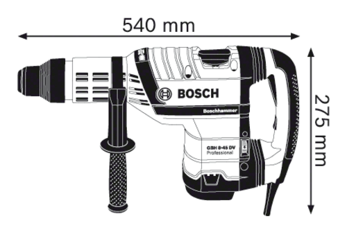 Перфоратор Bosch GBH 8-45 DV 1500 W