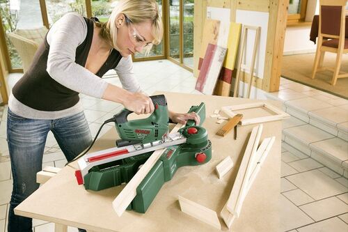 Станция за рязане Bosch PLS 300 с водеща релса