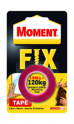 Двойнолепяща монтажна лента Moment Fix 120 кг