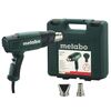 Пистолет за горещ въздух Metabo H 16-500 в куфар с дюзи-megahome.bg