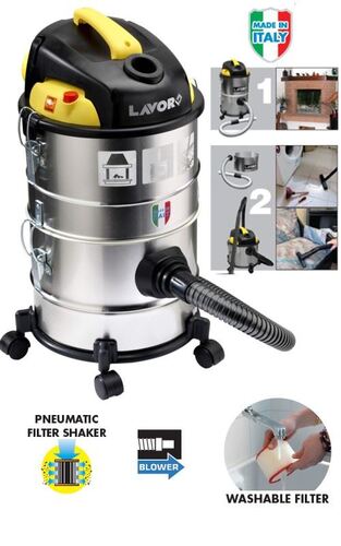 Прахосмукачка за камини и пелети Lavor Ashley KOMBO 4 in 1