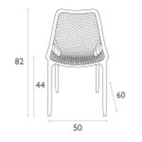 Стол пластмасов AIR
