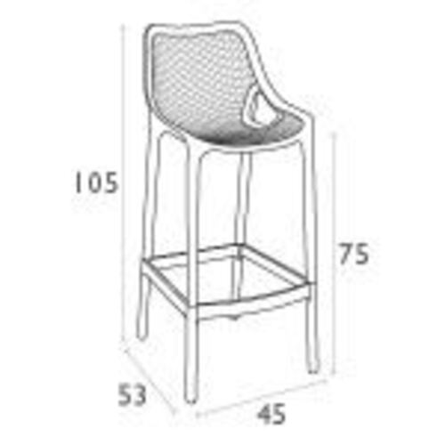 Стол пластмасов AIR