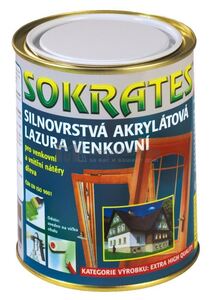 Водоразтворим лак лазурен за дърво Sokrates Водоразтворим лак лазурен за дърво Sokrates