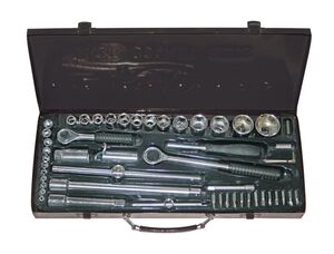 Гедоре 52 части Gadget 1 / 4\" & 1 / 2\" в метална кутия Гедоре 52 части Gadget 1 / 4\" & 1 / 2\" в метална кутия