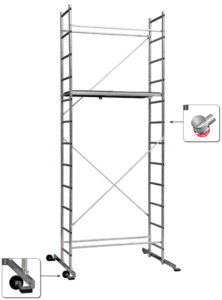 Алуминиево скеле Sten H