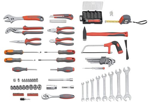 Многофункционална кутия с инструменти 116 части