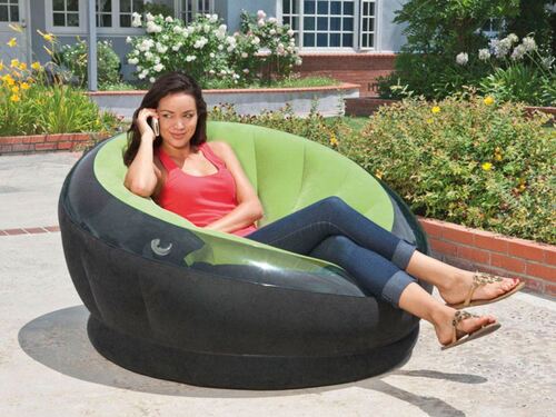 Надуваем стол Intex 112 х 109 х 69 см 68582NP