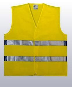 Сигнален елек Coverguard Yard жълт