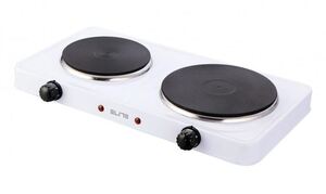 Електрически котлон с 2 плочи Elite EHP-0283W Електрически котлон с 2 плочи Elite EHP-0283W