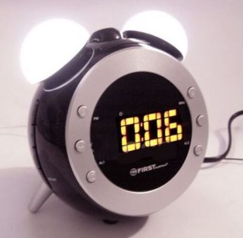 Радиочасовник с прожекция на часа First FA-2421-4
