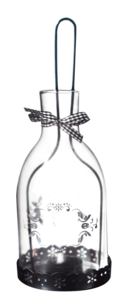 Декоративен фенер CN бутилка 6172