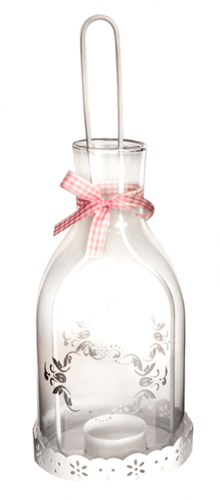 Декоративен фенер CN бутилка 6172