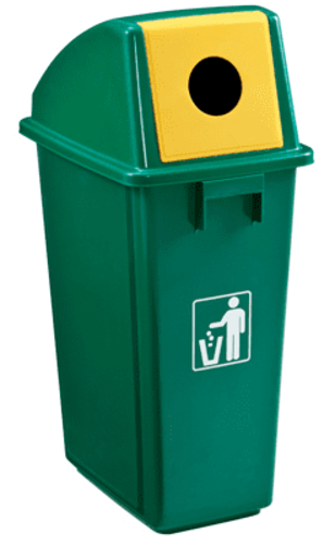 Кош с люлеещ капак с дупка GX-001B 58 л