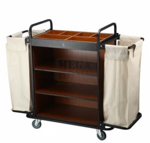 Камериерска количка GX-033D 136 х 47 х 112 см Камериерска количка GX-033D 136 х 47 х 112 см