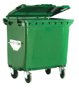 Контейнер 660 л с колела UCAK U4X 660L Контейнер 660 л с колела UCAK U4X 660L
