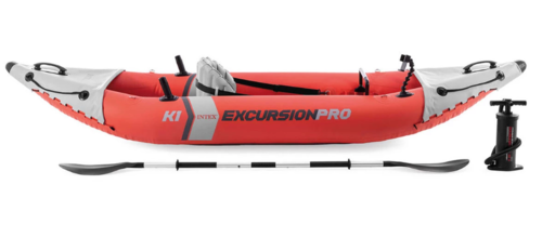 Надуваем каяк Challenger