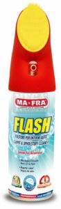 Пяна сухо пране текстил + четка FLASH SPRAY 400 мл Пяна сухо пране текстил + четка FLASH SPRAY 400 мл