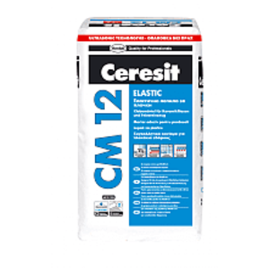 Еластично лепило за подове CM 12 Elastic Ceresit Еластично лепило за подове CM 12 Elastic Ceresit