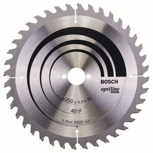 Диск Bosch Optiline Wood за стационарен циркуляр