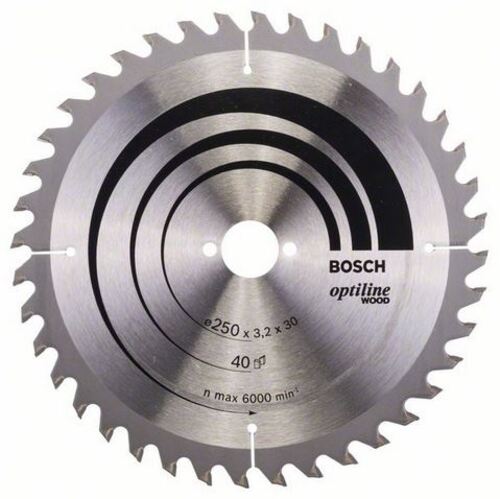 Диск Bosch Optiline Wood за стационарен циркуляр