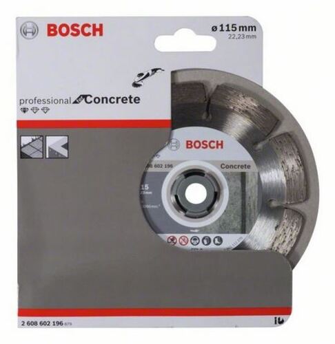 Диамантен диск за сухо рязане Bosch Standard for Concrete