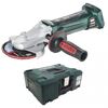 Акумулаторен ъглошлайф Metabo WF 18 LTX 125 Q Solo + Metaloc-megahome.bg