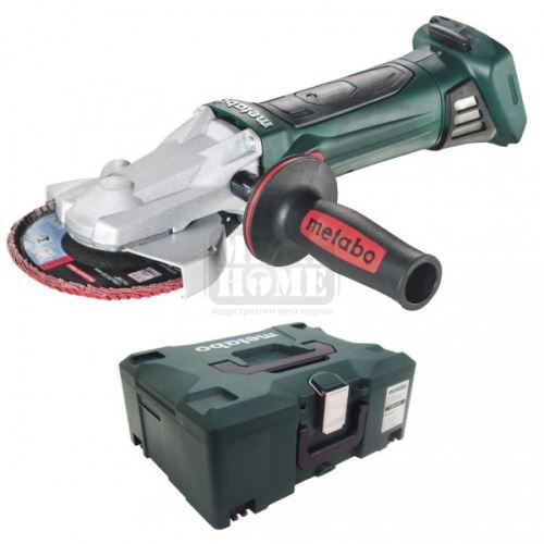 Акумулаторен ъглошлайф Metabo WF 18 LTX 125 Q Solo + Metaloc