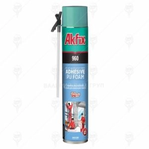 Лепило за изолация Akfix PU-960 NEW ръчно 14 м2 Лепило за изолация Akfix PU-960 NEW ръчно 14 м2