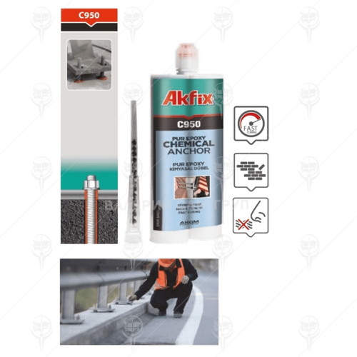 Лепило химически анкер Akfix C950 Pur Epoxy