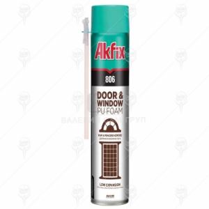 Полиуретанова пяна слаборазширяваща се Akfix 806 Полиуретанова пяна слаборазширяваща се Akfix 806
