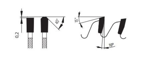 Циркулярен трион със ЗТП Pilana 22 5397 - 13 TFZ L